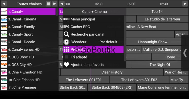 perfect player iptv