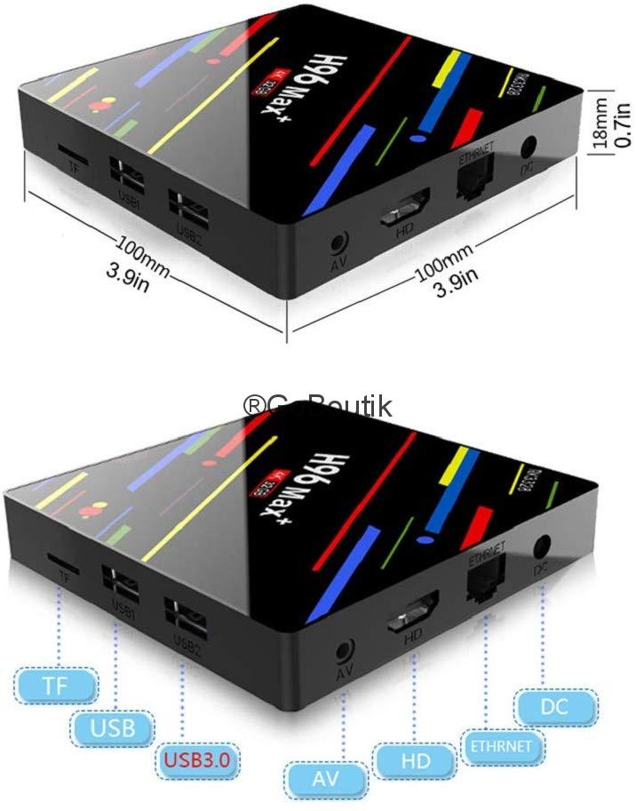 android tv box H96 Max+ 01