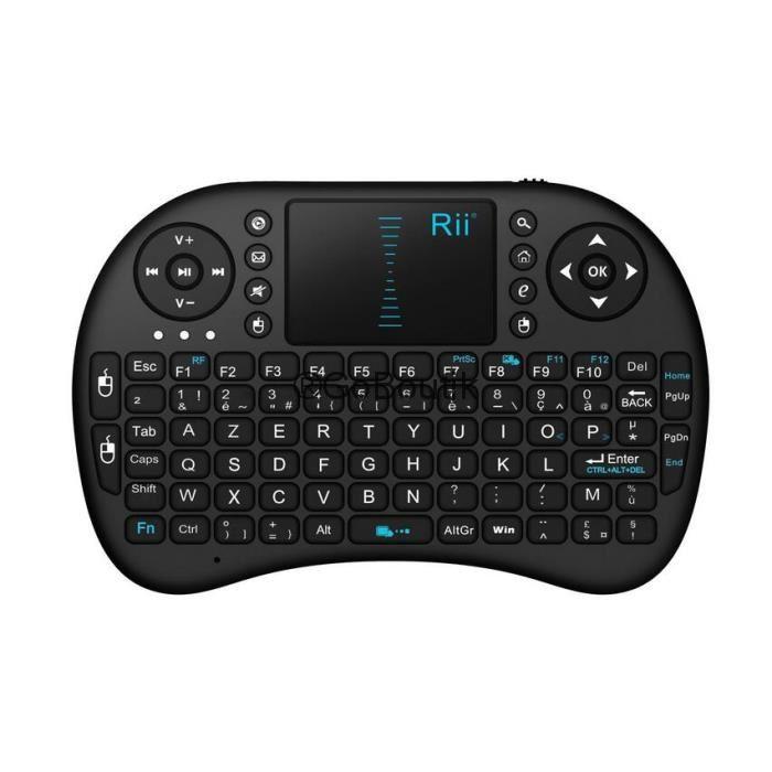 rii mini i8 wireless azerty mini clavier france