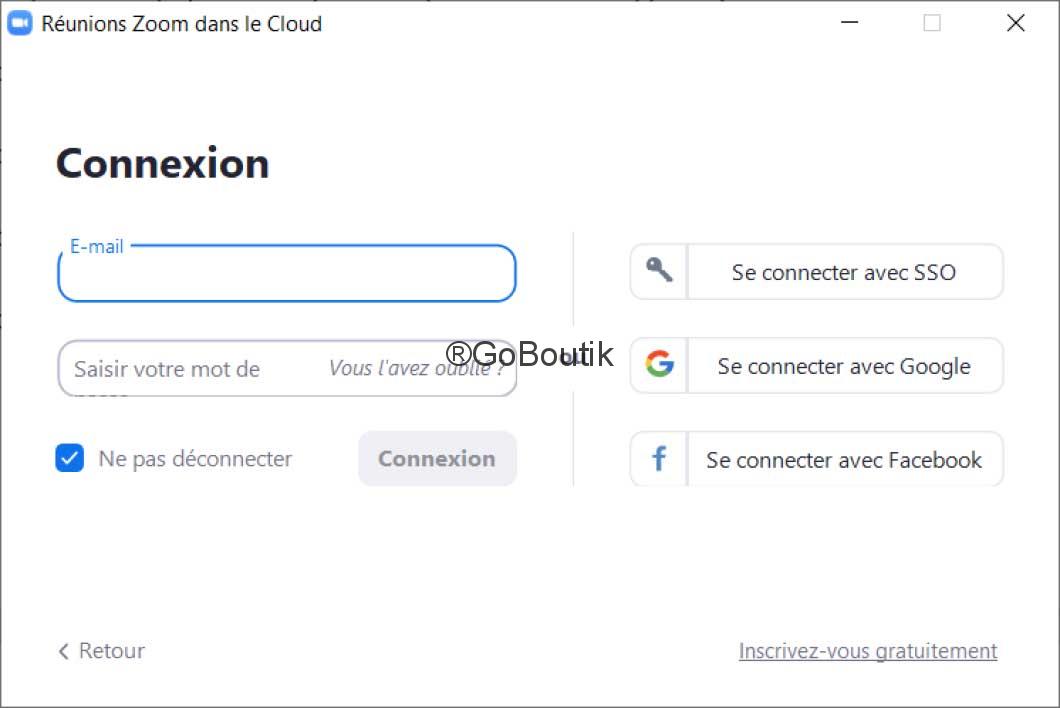 connexion client zoom