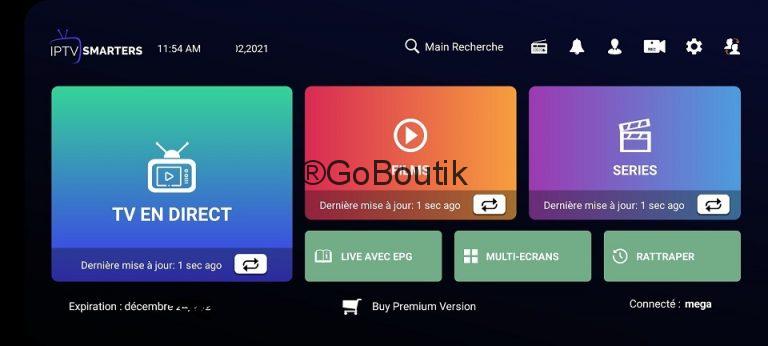 Télécharger iPTV Smarters Pro La nouvelle version V3